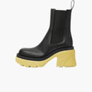 Bottega Veneta Flash Platform Ankle Boot Black Lemonade (women's)