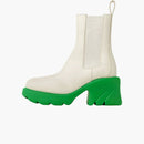Bottega Veneta Flash Shearling Ankle Boot White Parakeet (women's)