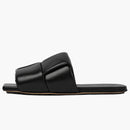 Bottega Veneta Flat Sandal Black Leather