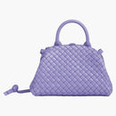 Bottega Veneta Handle Padded Intreccio Top Handle Mini Wisteria