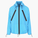 Bottega Veneta Hooded Zip Lightweight Jacket Bright Blue