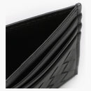 Bottega Veneta Intrecciato Card Case Black