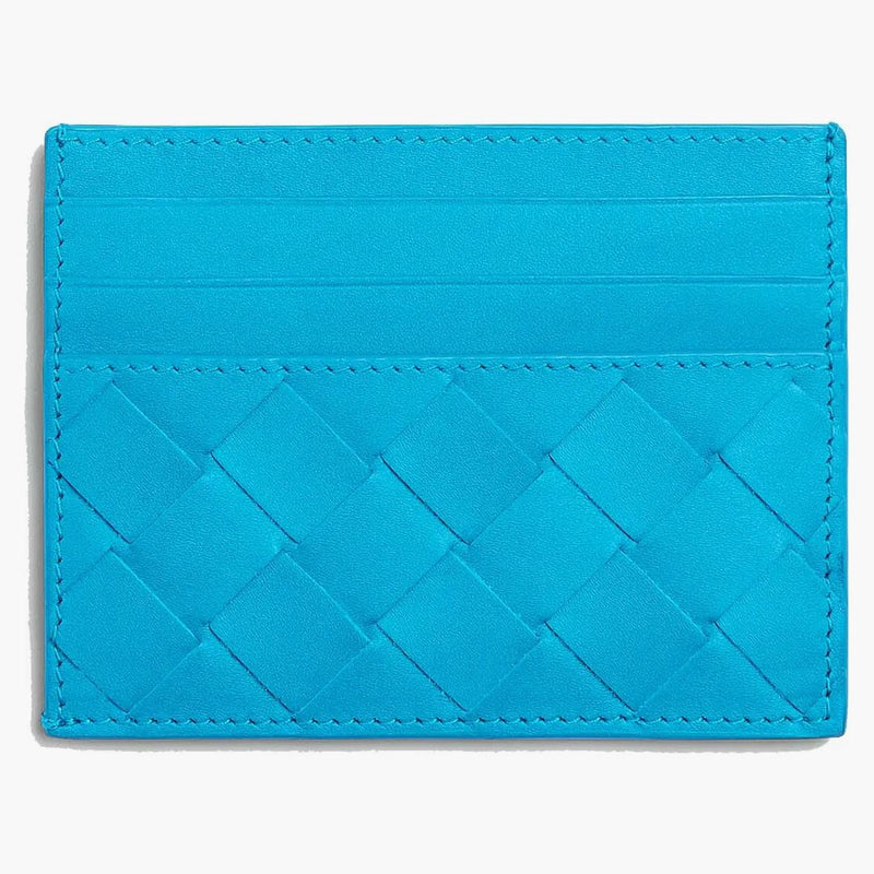 Bottega Veneta Intrecciato Card Case Pool