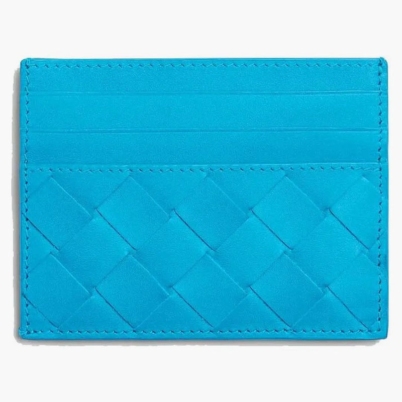 Bottega Veneta Intrecciato Card Case Pool