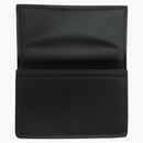 Bottega veneta intrecciato klaff visitkort plånbok svart/svart