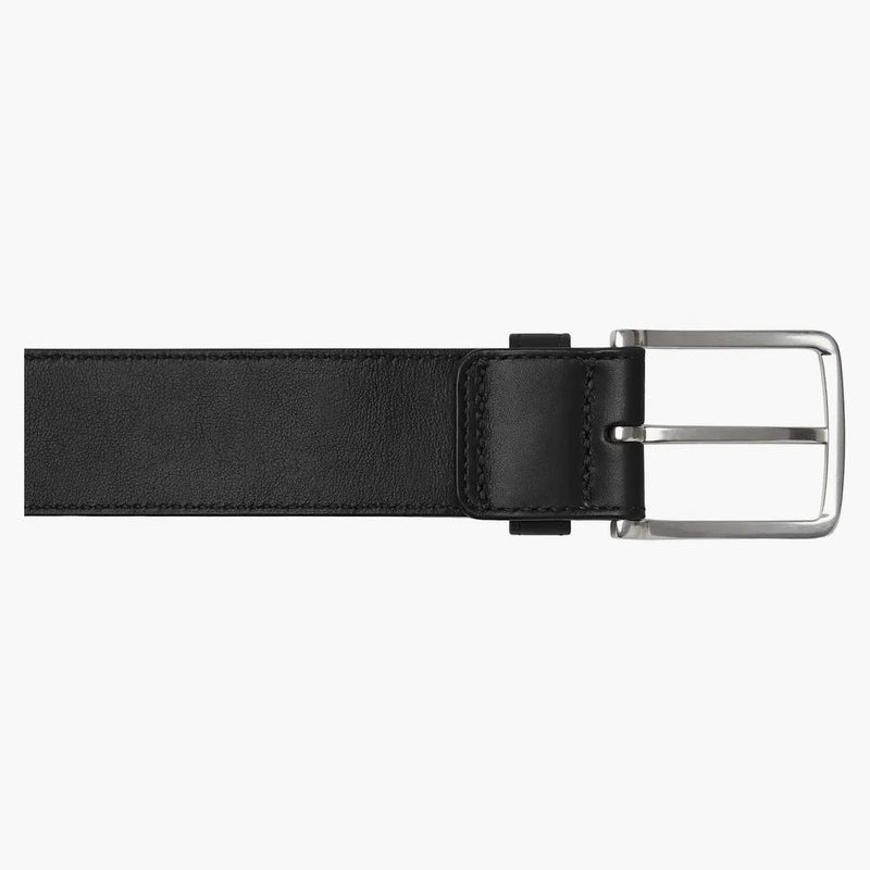 Bottega Veneta Intrecciato Leather Belt Black