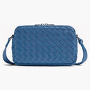 Bottega Veneta Intrecciato Leather Crossbody Surf