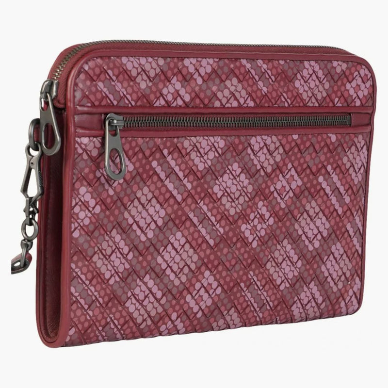 Bottega Veneta intrecciato Woven Wristlet Multi