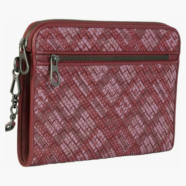 Bottega Veneta intrecciato Woven Wristlet Multi