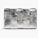 Bottega Veneta Intreccio Cassette Silver