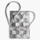 Bottega Veneta Intreccio Cassette Silver