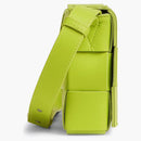 Bottega Veneta Intreccio Weave Cassette Acid Kiwi