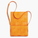 Bottega Veneta Intreccio Weave Cassette Tangerine