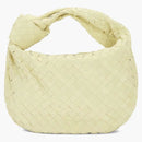 Bottega Veneta Jodie Intrecciato Bolso de hombro para adolescentes Lemon