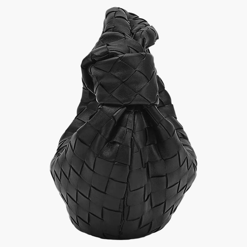 Bottega veneta jodie mini intrecciato svart
