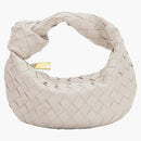 Bottega Veneta Jodie Mini Intrecciato Chalk