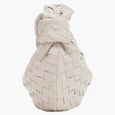 Bottega Veneta Jodie Mini Intrecciato Chalk
