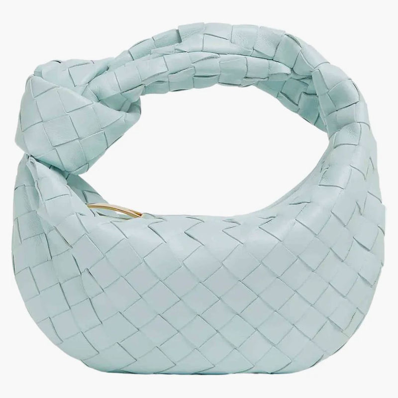 Bottega Veneta Jodie Mini Teal Washed