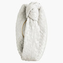 Bottega Veneta Jodie Top Handle Bag Teen Intrecciato White