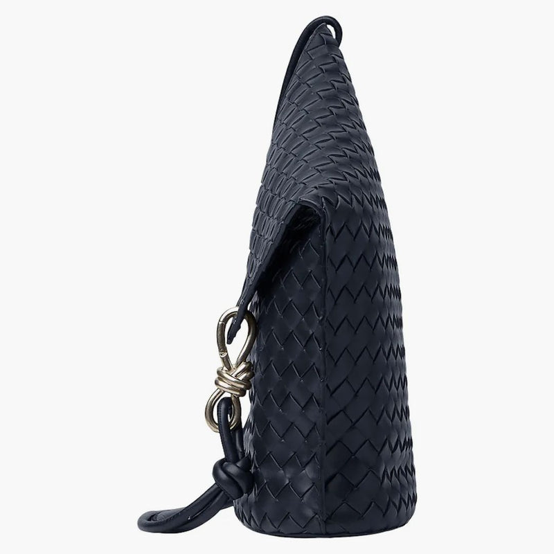 Bottega Veneta Knot Bucket Bag Medium Intrecciato Space