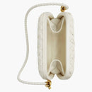 Bottega Veneta Knot Foulard Intrecciato Minaudere en Strap Bone