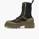 Bottega Veneta Lace-up Boots Black Green