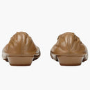 Bottega Veneta Leather Ballet Flat Almond (women's)