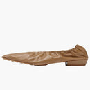 Bottega Veneta Leather Ballet Flat Almond (women's)