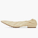 Bottega Veneta Leather Ballet Flat Light Brown (women's)