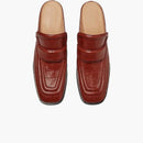 Bottega Veneta Leather Heeled Mules Fandente (women's)