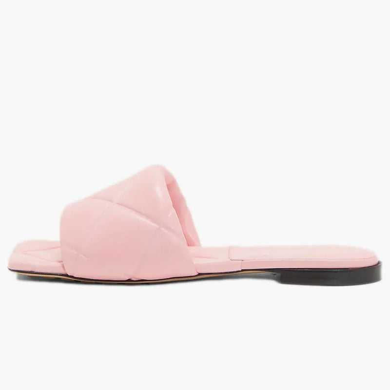 Bottega Veneta Lido Flat Sandal Pink (women's)