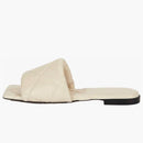 Bottega Veneta Lido Sandal White (women's)