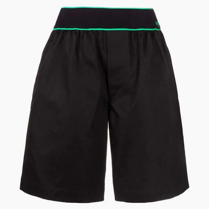 Bottega Veneta Logo Elastic Waist Shorts Black