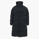 Bottega Veneta Long Fronted Popeline Buffer Jacket Black