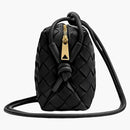 Bottega Veneta Loop Intrecciato Camera Bag Mini Black