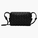 Bottega Veneta Loop Intrecciato Camera Bag Mini Black