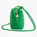 Bottega Veneta Loop Intrecciato Camera Bag Mini Parakeet