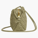 Bottega Veneta Loop Intrecciato Camera Bag Mini Travertine
