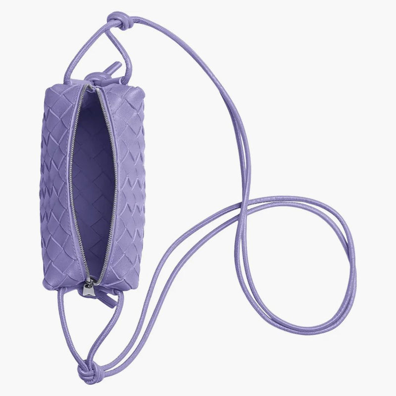 Bottega Veneta Loop Intrecciato Came Bag Mini Wisteria