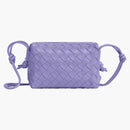 Bottega Veneta Loop Intrecciato Camera Bag Mini Wisteria