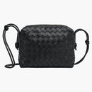 Bottega Veneta Loop Intrecciato Camera Bag Small Black