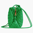 Bottega Veneta Loop Intrecciato Camera Bag Small Parakeet