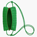 Bottega Veneta Loop Intrecciato Camera Bag Small Parakeet