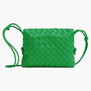 Bottega Veneta Loop Intrecciato Camera Bag Small Parakeet