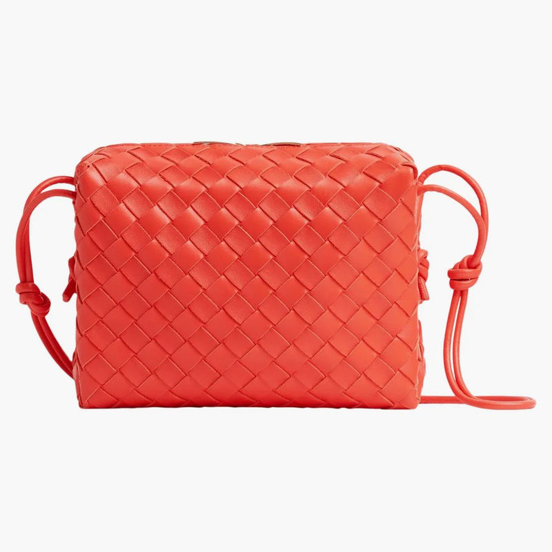Bottega Veneta Loop Intrecciato Came Bag Malý sunburst