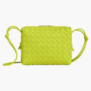Bottega Veneta Loop Small Intreccio Acid Kiwi