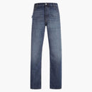 Bottega Veneta Medium Washed Straight Denim Jeans Original Medium Wash Indigo