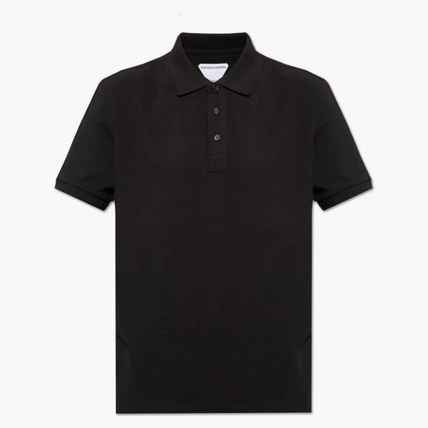 Bottega Veneta Mens Polo Black