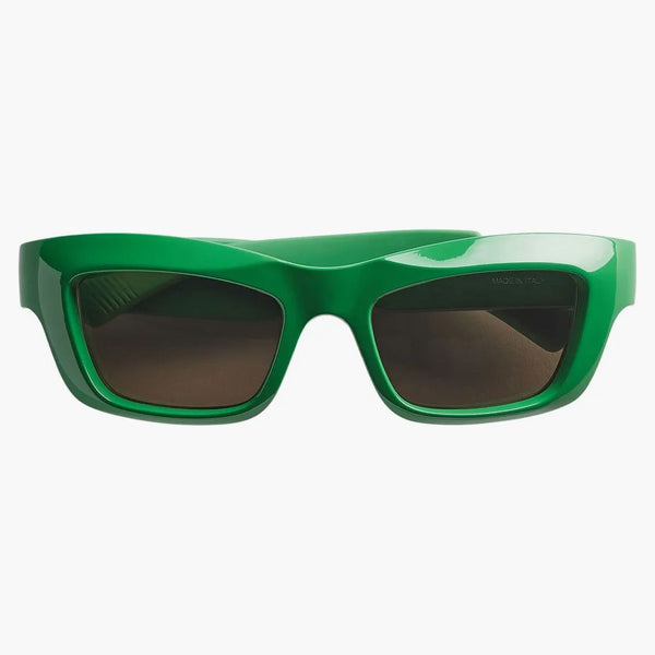 Bottega Veneta Miter Solglasögon Green/Gray (712692VBL803342)