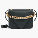 Bottega Veneta Mount Small Black Grained Leather